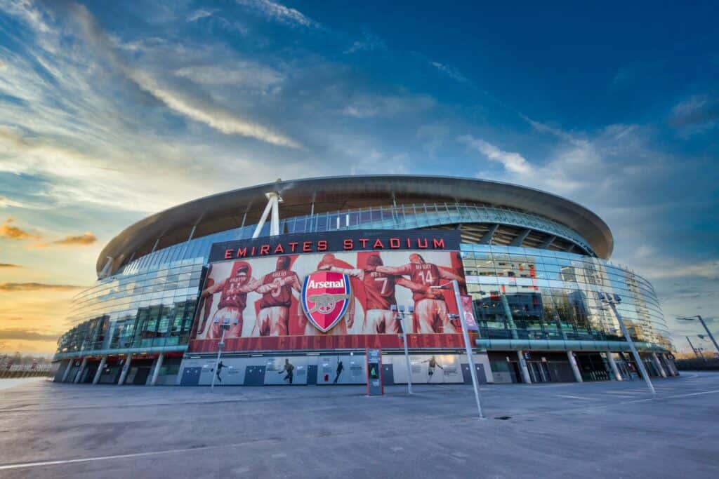 The Emirates Stadium